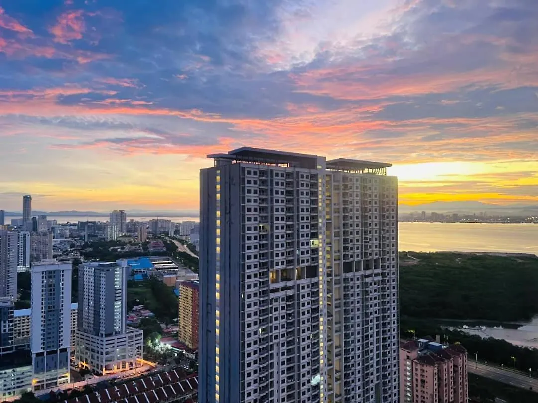 Georgetown Penang - Skyline At Urban Suites - Affordable-Luxury-Cozy Stays With Sea And City Views Jelutong 0*,  Malaysia