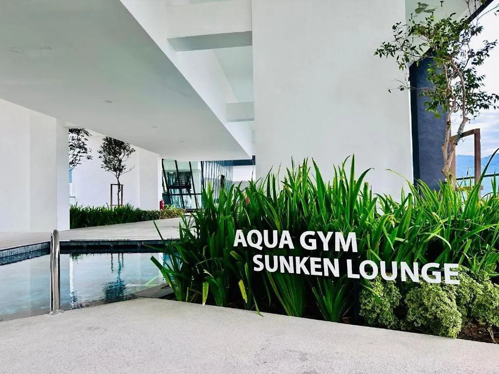 Georgetown Penang - Skyline At Urban Suites - Affordable-Luxury-Cozy Stays With Sea And City Views Jelutong