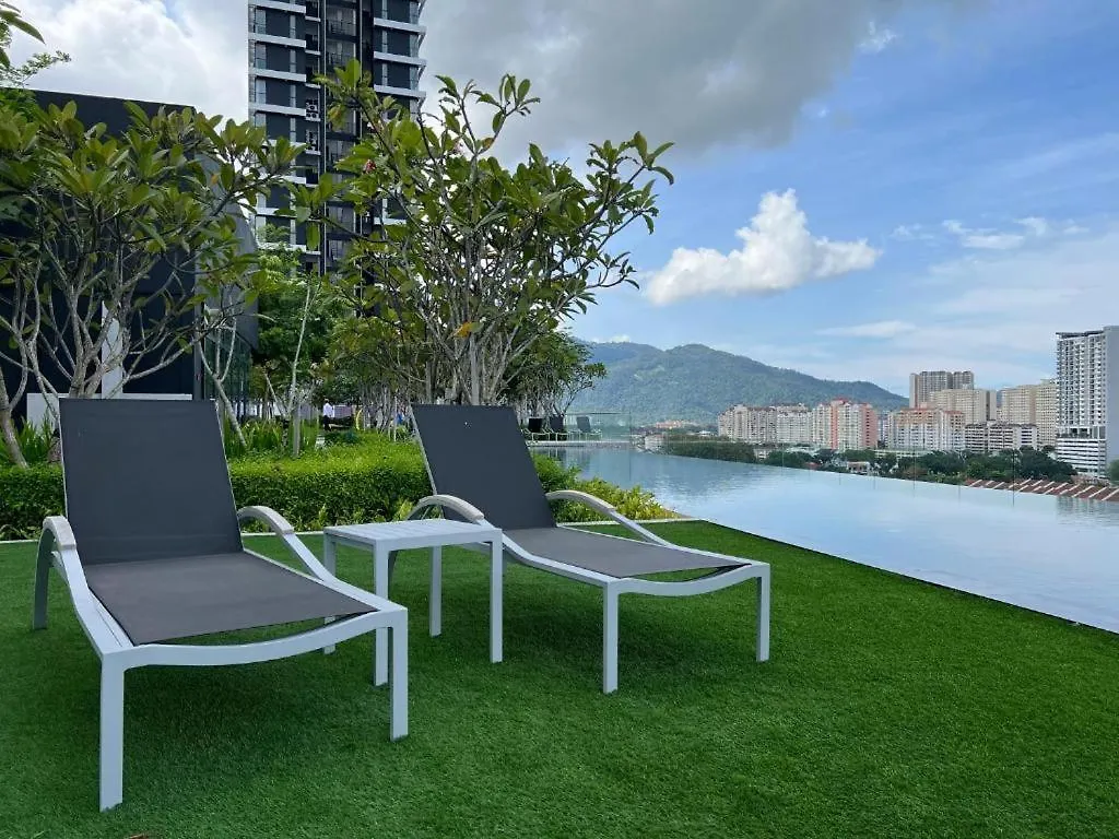 Georgetown Penang - Skyline At Urban Suites - Affordable-Luxury-Cozy Stays With Sea And City Views Jelutong 0*,  Malaysia