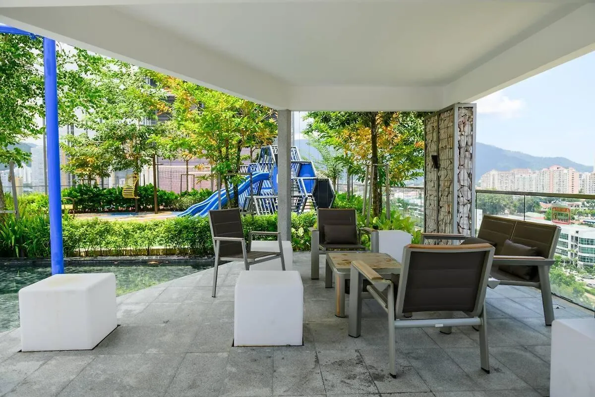 Apartment Georgetown Penang - Skyline At Urban Suites - Affordable-Luxury-Cozy Stays With Sea And City Views Jelutong Malaysia